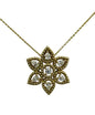 18k yg Roberto Coin Dolcetto Diamond Star Necklace