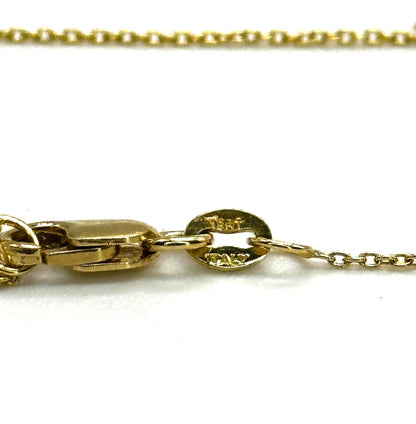 18k yg Roberto Coin Dolcetto Diamond Star Necklace