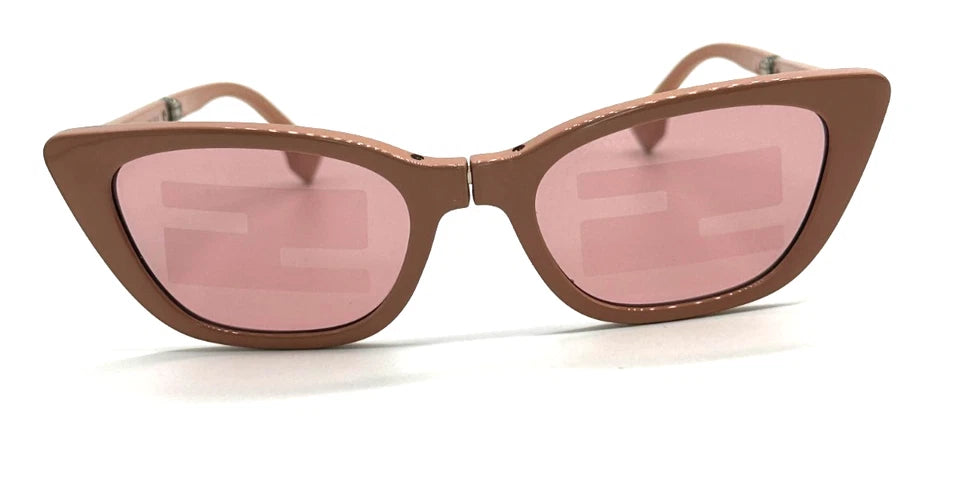Pink Fendi Foldable Cat-eye Eyewear