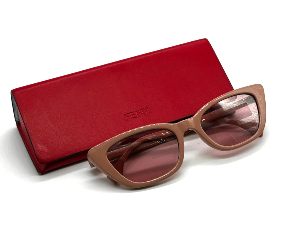 Pink Fendi Foldable Cat-eye Eyewear