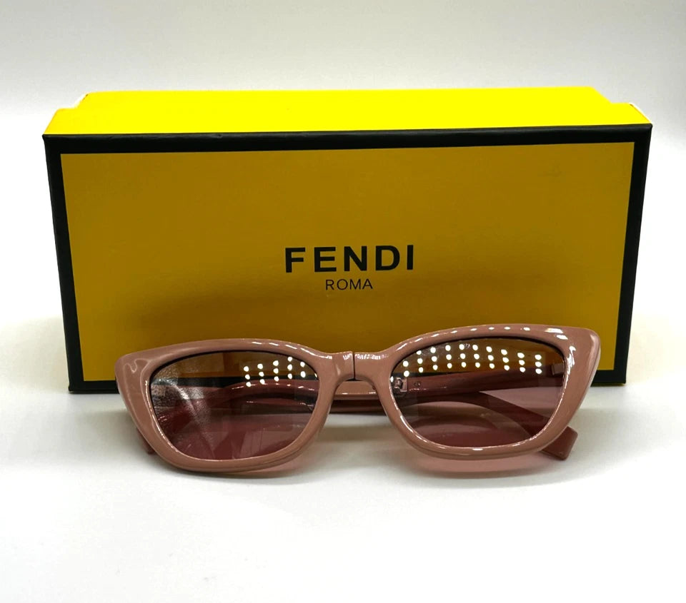 Pink Fendi Foldable Cat-eye Eyewear