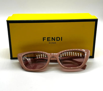 Pink Fendi Foldable Cat-eye Eyewear