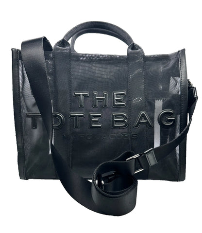 Marc Jacobs Medium Black Mesh Bag w/Strap and Dust Bag