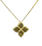 18k yg Roberto Coin Princess Flower Necklace